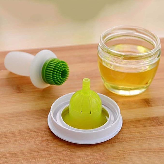 Shoping now Oil Spreader for dosa pan basting Brush Gadgets for Kitchen Oil applying Brush for Cooking Chefs basting Set Barbeque Brush Oil can with Brush Oil basting Brush Oil Pastry - Image 3