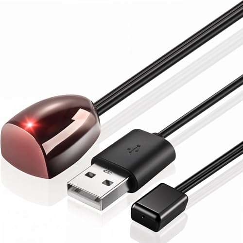 Herfair IR Repeater Transmitter Kit Up to 15FT Signal Range - Infrared Remote Control Extender Universal IR Blaster Emitter with Receiver for Cable Box/STB/Amplifier (USB Powered, 10FT) - Image 1