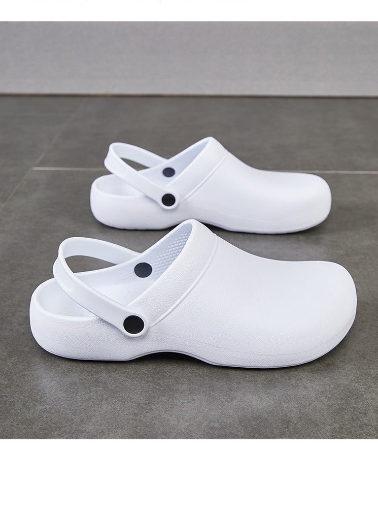 Unisex surgical shoes, suitable for doctors, nurses, and chefs. Made of EVA material, these shoes are slip-resistant and waterproof, suitable for operating rooms, laboratories, and hotel kitchens. - Image 3