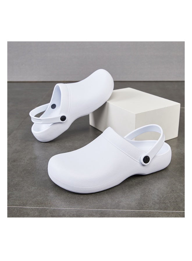 Unisex surgical shoes, suitable for doctors, nurses, and chefs. Made of EVA material, these shoes are slip-resistant and waterproof, suitable for operating rooms, laboratories, and hotel kitchens. - Image 2