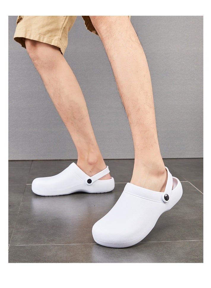 Unisex surgical shoes, suitable for doctors, nurses, and chefs. Made of EVA material, these shoes are slip-resistant and waterproof, suitable for operating rooms, laboratories, and hotel kitchens. - Image 5