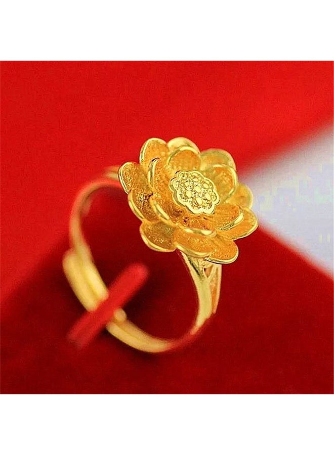 Fashion Niche High-End Personalized Adjustable Ring - Image 5
