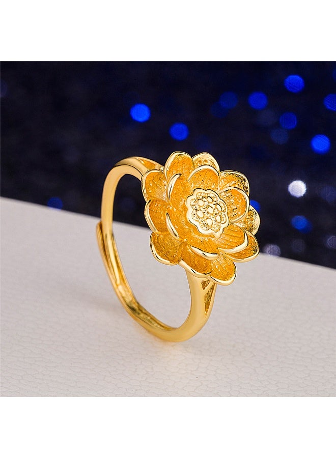 Fashion Niche High-End Personalized Adjustable Ring - Image 3