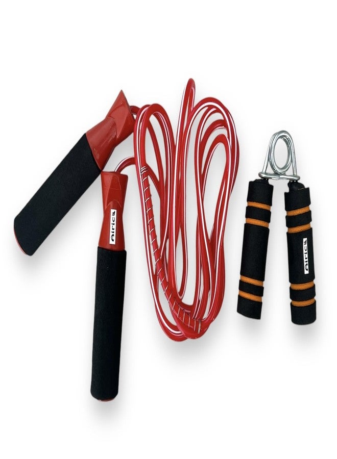 Airic Hand grip with foam handle & Ball Bearing Skipping Rope (Length: 289 cm) - Image 2