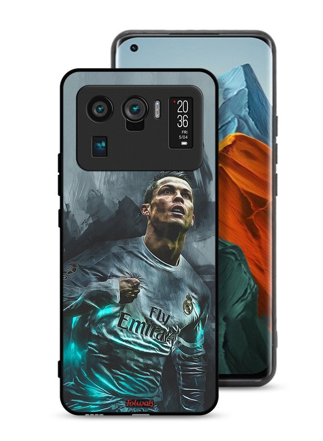 Tolwak Xiaomi Mi 11 Ultra Protective Case Cover Cristiano Ronaldo Art - Image 1