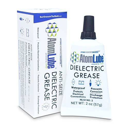 AtomLube Dielectric Grease, 2 Oz. Tube | Waterproof Dielectric Silicone Grease for Electrical Connectors, Switches, and Sensors | Safe High Temp Grease & Multipurpose Electric Grease - Image 1