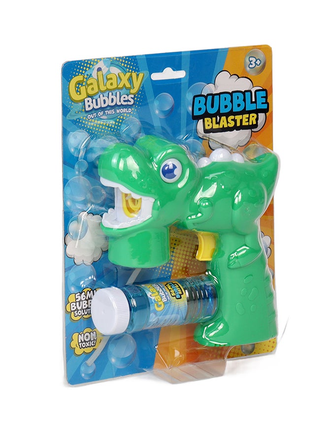 Galaxy Bubbles Dino Bubble Shooter ,with 56ml Bubble Solution, 3aa Batteries Not Included  - Image 2