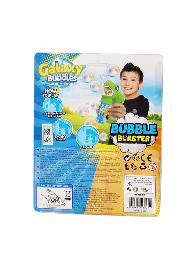 Galaxy Bubbles Dino Bubble Shooter ,with 56ml Bubble Solution, 3aa Batteries Not Included  - Image 4