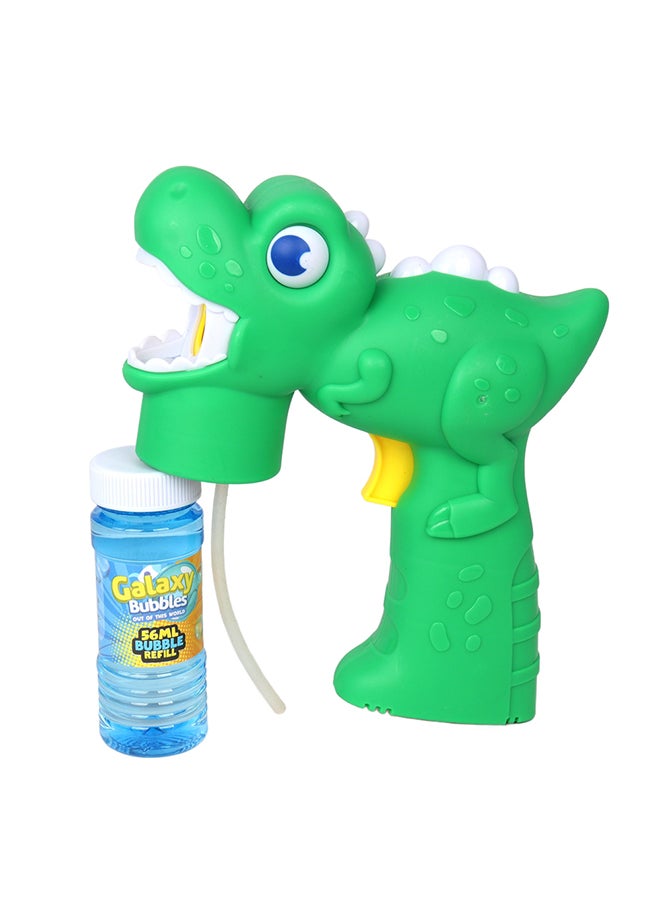 Galaxy Bubbles Dino Bubble Shooter ,with 56ml Bubble Solution, 3aa Batteries Not Included  - Image 5