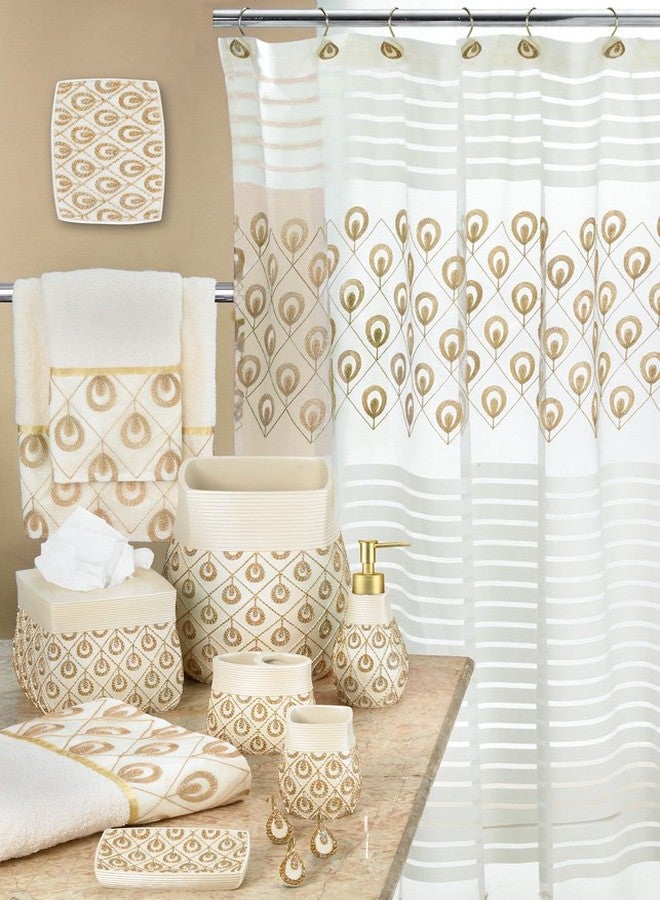 Popular Bath Bath Rug, Seraphina Collection, 34" x 21", Ivory - Image 3