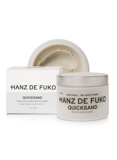hanz de fuko Hanz de Fuko Quicksand - Premium Men’s Hair Styling Wax & Dry Shampoo Combo - High Hold, Ultra Matte Finish - 2 oz.  - Image 1
