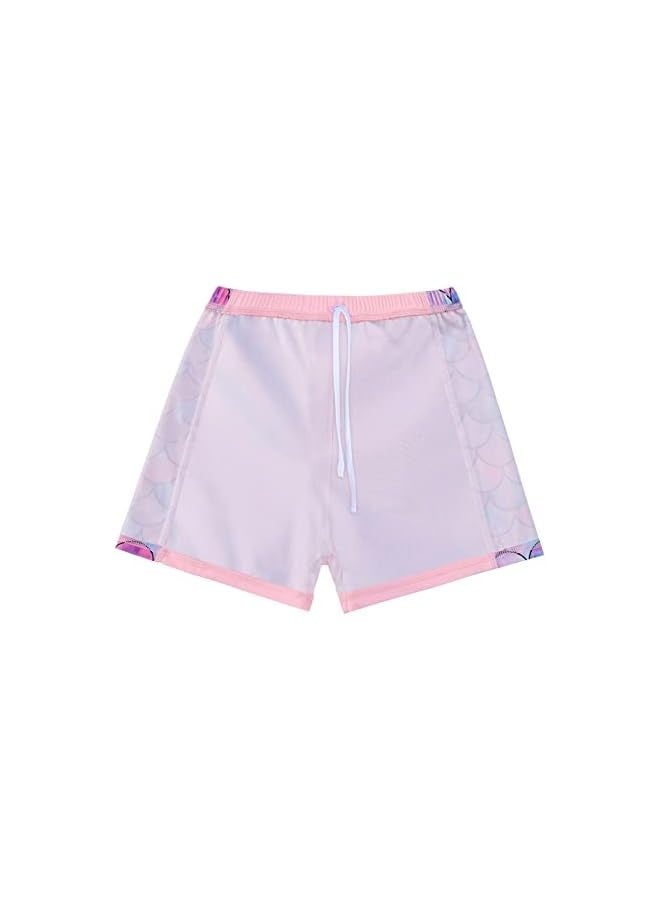 Girls Swimming Costume Girls Swimsuit Kids Two Pieces Short Sleeve Bathing Suit UPF 50+ Protection Swim Set - Image 4