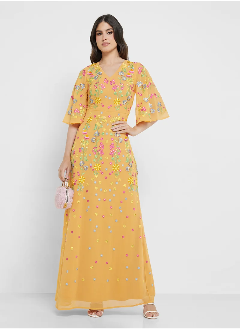 فروك اند فرل Embellished Maxi Dress