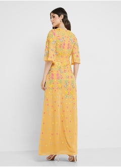 Frock and Frill Embellished Maxi Dress  - Image 2