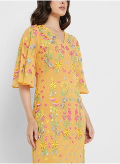 Frock and Frill Embellished Maxi Dress  - Image 3