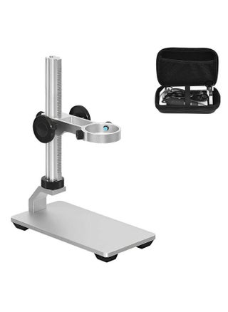 Universal Microscope Stand Pro, Stable Professional Aluminum Alloy Scope Base Holder Support Bracket for Max Diameter 1.4" USB Digital Wireless WiFi Microscope Endoscope Magnifier Camera - pzsku/Z5A6FD9254F1DE99D6736Z/45/1743373603/b8582e73-eebb-4e13-a270-3853109002f5