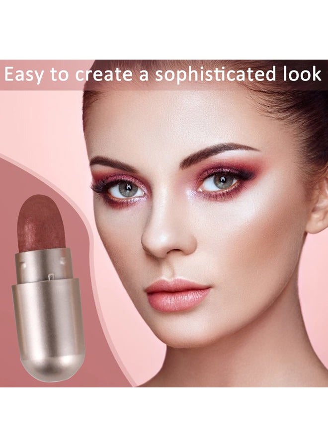 Boobeen 12 Colors Eyeshadow Palette High Pigmented Brighten Eyeshadow Set Blush Highlighting Powder Makeup Set Natural Eye Shadow Kit For Beginners - Image 3