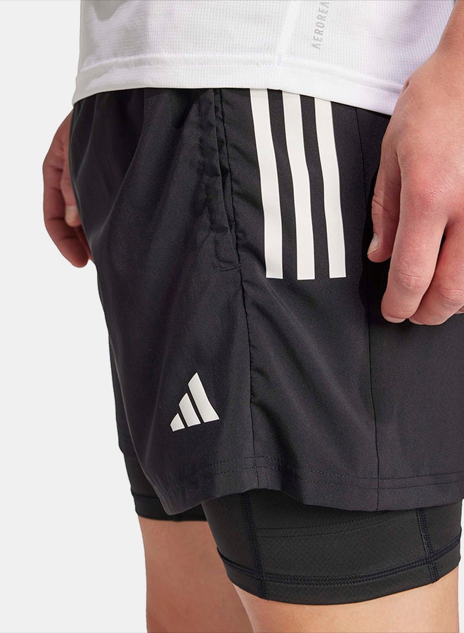 Adidas Own the Run CLIMACOOL 2-in-1 5-Pocket Shorts - Image 4