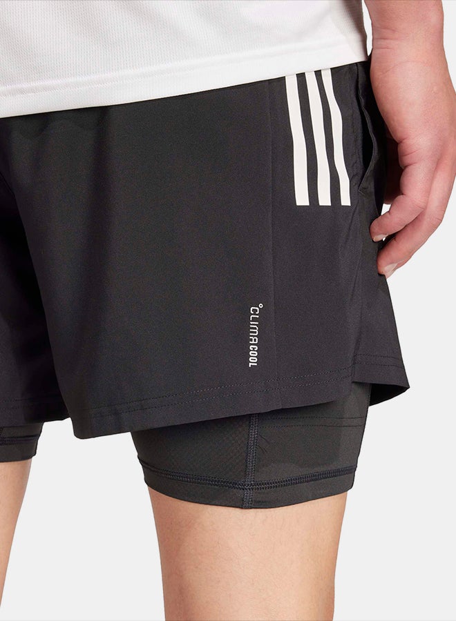 Adidas Own the Run CLIMACOOL 2-in-1 5-Pocket Shorts - Image 5