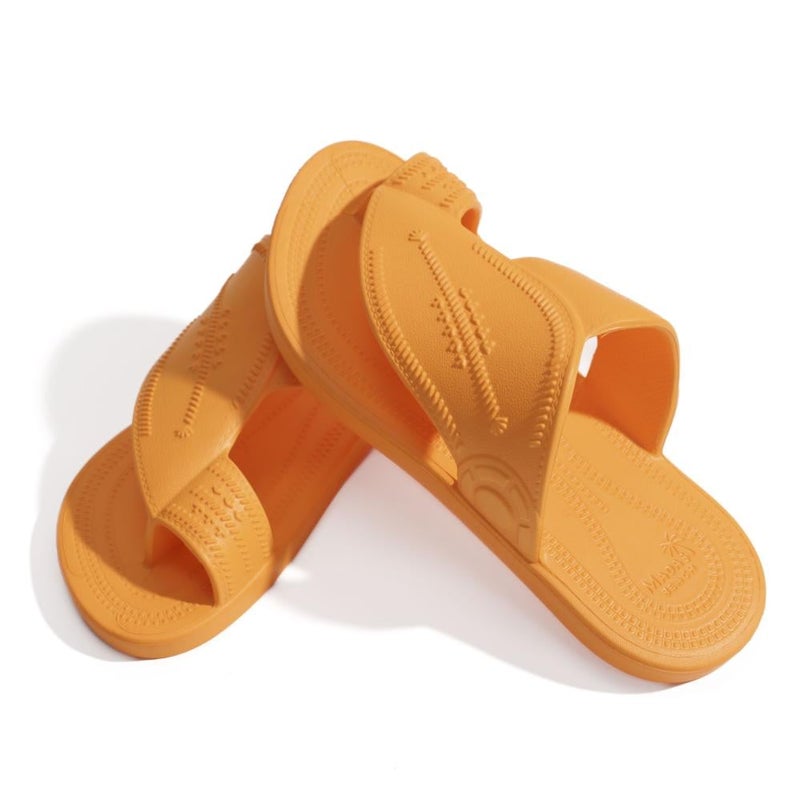 Madas Pumpkin Waterproof Beach Slides - Unisex - Image 1