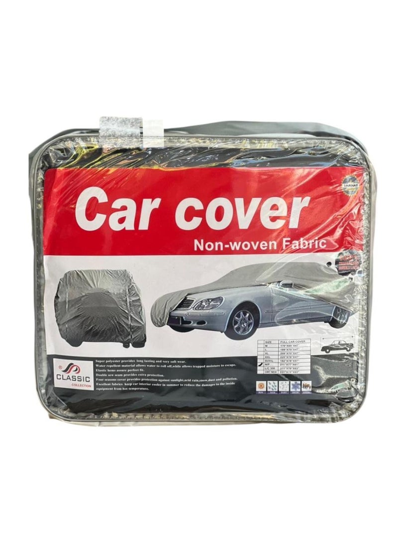 Classic Car Cover Sun proof All Weather Sun with Night Reflective Windproof Dustproof Waterproof UV Protection Full Covers - Image 2