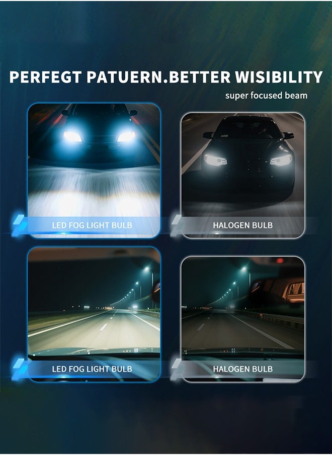 Generic H11 fog light Bulbs|Universal Fit|Front Position|110W|2000LM|6000K Cool White|IP67 Waterproof|Pack of 2  - Image 5
