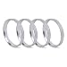 ZHTEAPR 4pcs Wheel Hub Centric Rings 666 to 571 OD666mm ID571mm Aluminium Alloy Wheel Hubrings 571 to 666 - Image 2