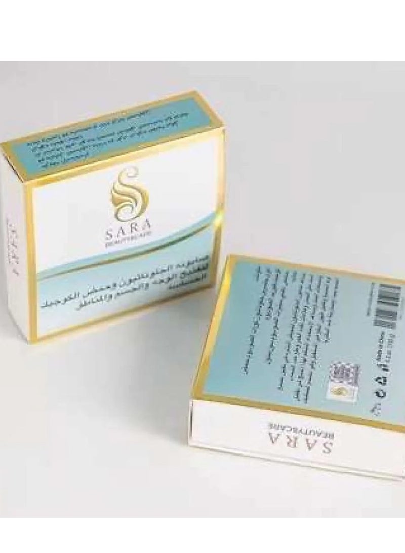 ساره بيوتي صابونه تفتيح البشره والمناطق الحساسة من سارة بيوتي  - Image 2