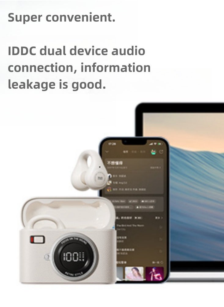 Generic Bluetooth earphone clip style 2024 new wireless non in ear open air bone conduction movement  - Image 5