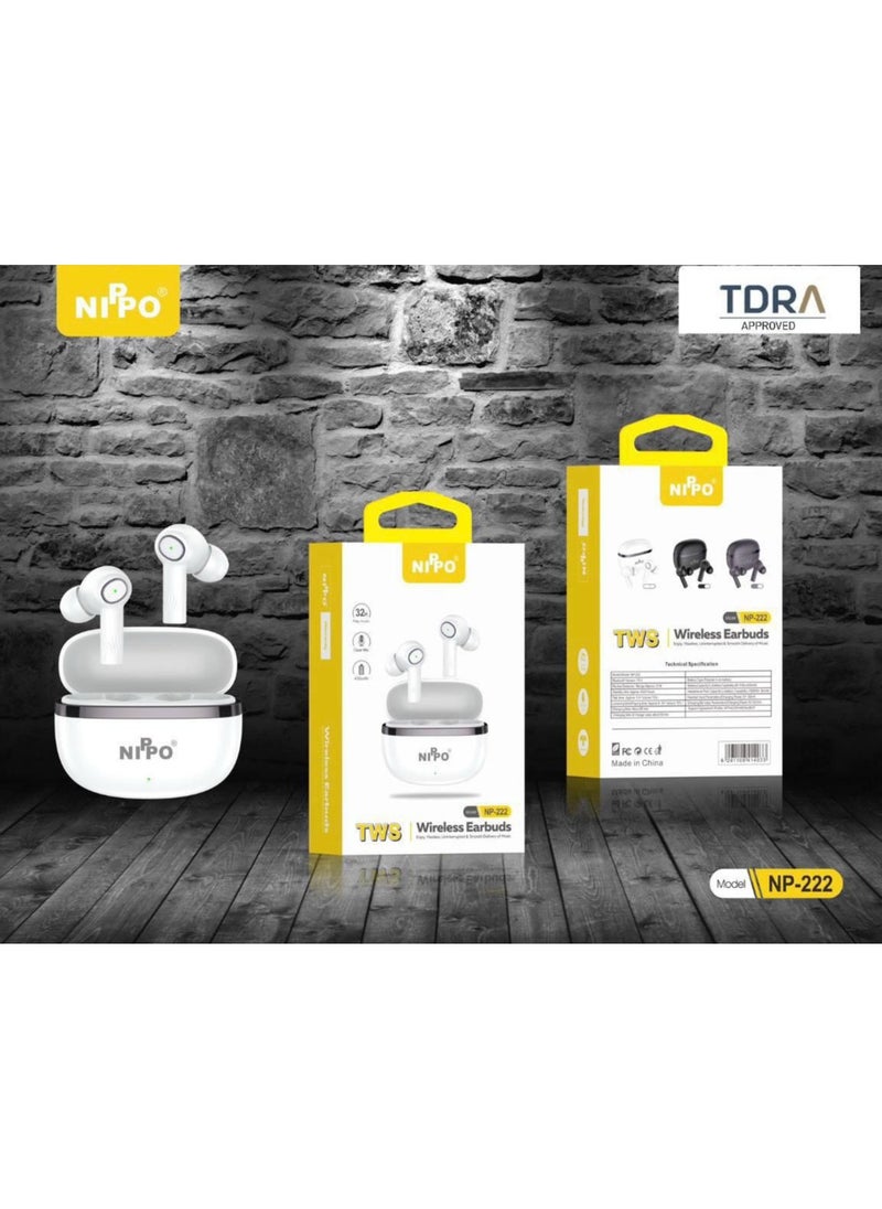 Nippo Nippo TWS Wireless Earbuds NP-222 