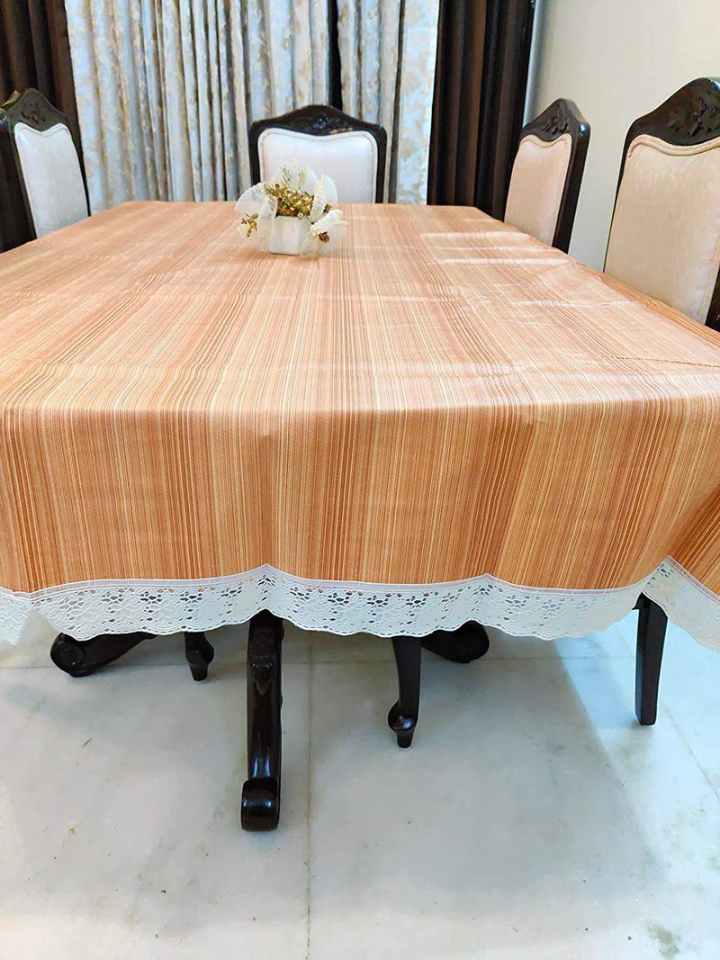 CASANEST Thick PVC 46 Seater Center Table Cover Size 45x70 inch LXW Anti Skid Waterproof printed010 - Image 1