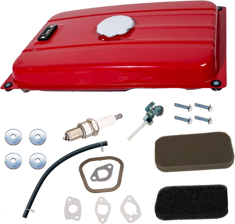 JJing Universal 5 Gallon Aluminum Generator Fuel Tank for Honda EC2500, Predator 4000, 4375 Generators - Image 1