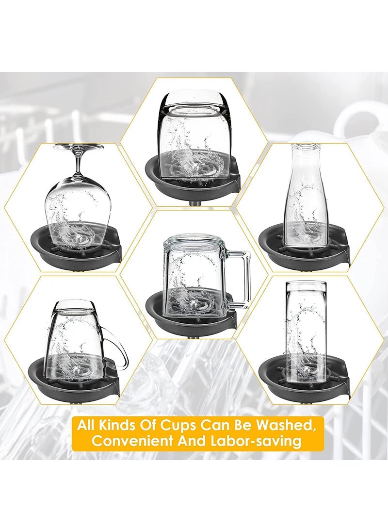 Deoxys Deoxys 2022 Newest Stainless Steel Glass Rinser for Kitchen Sink Cup Washer for Sink Cup Rinser for Sink Bar Glass Rinser Glass Washer for Sink  - Image 2