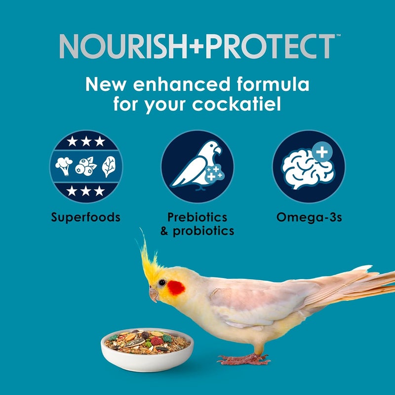 Kaytee Forti-Diet Pro Health Cockatiel Pet Bird Food, 5 Pound - Image 3