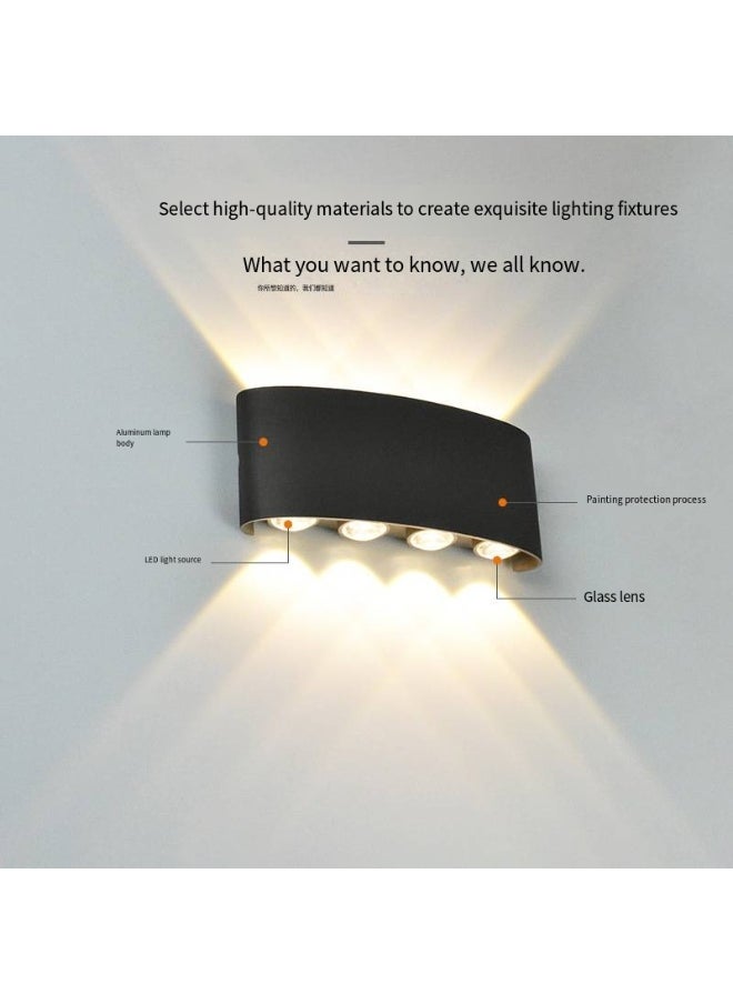 Generic Dual-Sided Outdoor Wall Light - Waterproof Garden Lamp  - Image 3