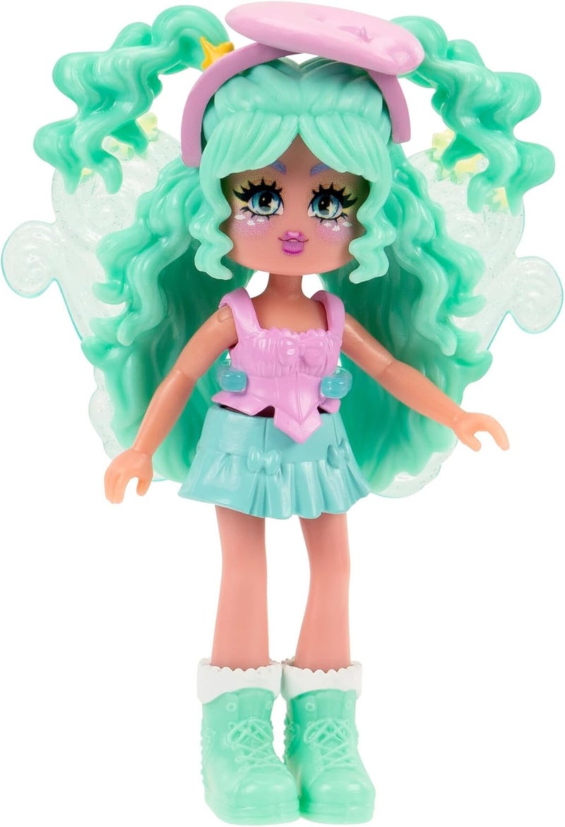 رويال هاي Jazwares Royale High 3” School Spirit Fashion Pack: Art - Light Series 1-1 Figure with 15 Accessories - Wings Become Rings - Virtual Item Code Included - Ages 5+ - Image 5
