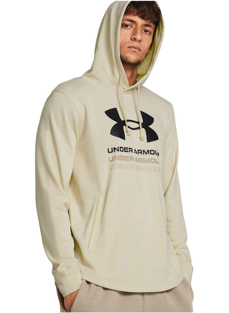 UNDER ARMOUR - Rival Terry Graphic Hoodie - Image 1