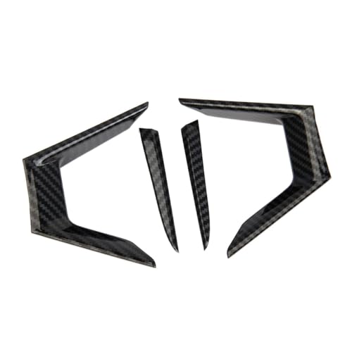 Fewshaw Carbon Fiber Steering Wheel Cover Molding Trims Accessories for Mitsubishi Outlander 2022-2025 - Image 3