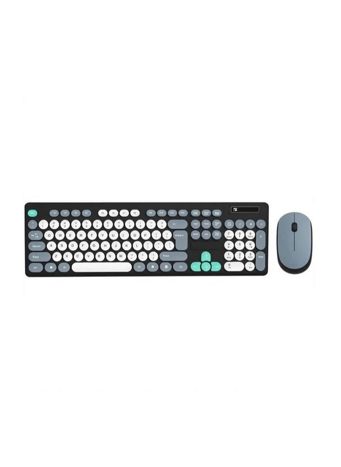 GAMMA K530 Wireless Combo 2 in 1 wireless Mouse and Keyboard Combo Compatible with windows 7,10,11 and mac os 10 or later