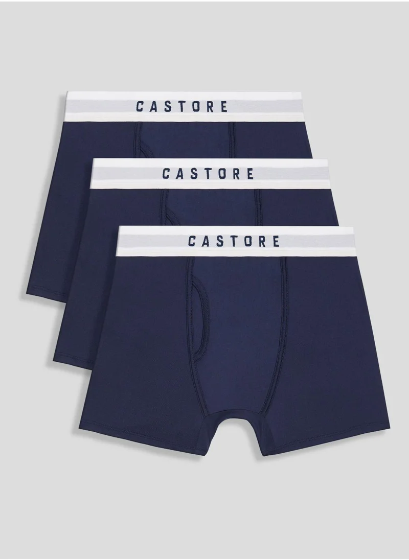 CASTORE Peacoat Boxer Shorts - 3 Pack