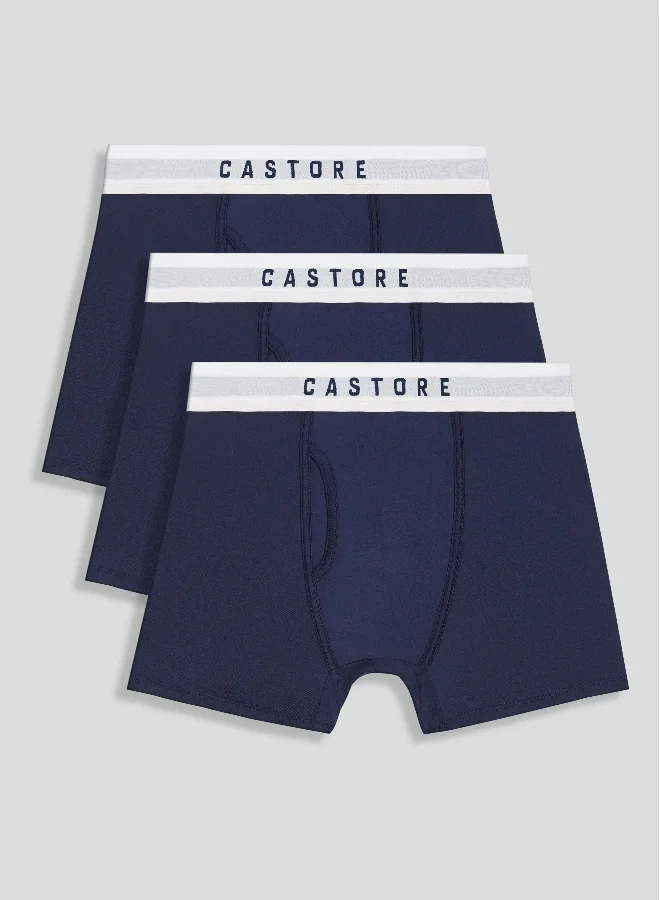 كاستور Peacoat Boxer Shorts - 3 Pack