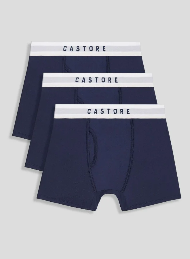 كاستور Peacoat Boxer Shorts - 3 Pack