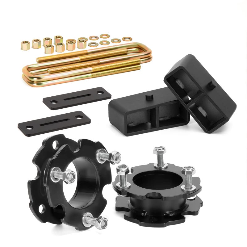 KSP Lift Kits for Colorado Canyon 20152021 3F 2R Suspension Full Set Leveling Kit Compatible With Chevy GMC 2pcs 275in Lift Strut Spacer and 2in Lift Block with Extended UBolts Easy install