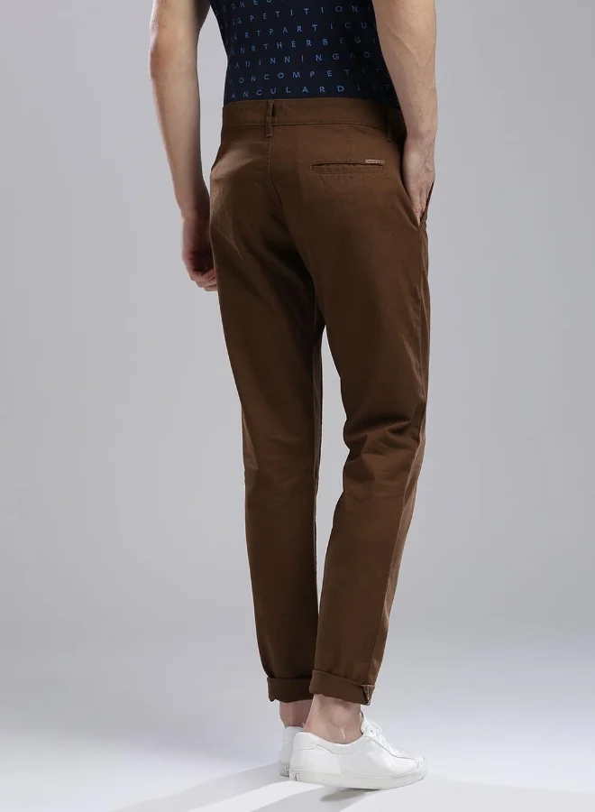 Hubberholme Brown Pants For Men
