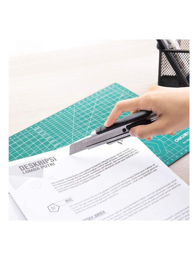 Deli Soft Touch Utility Cutter Knife  - Image 2