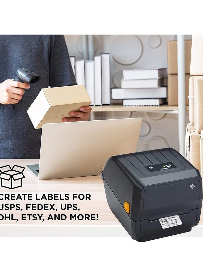 Zebra ZD220T Barcode Printer 203dpi - Image 4