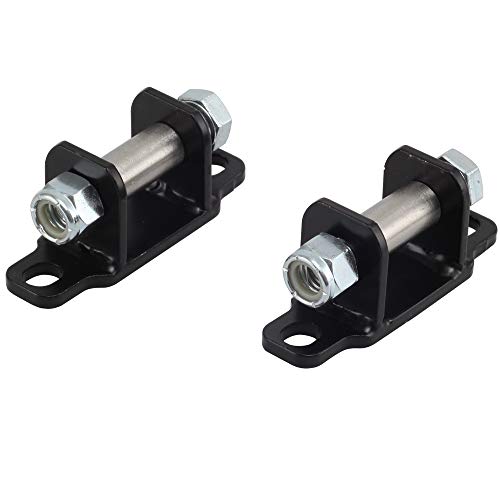 DLP Rear Shock Upper Bar Pin Eliminator Kit Fits 1997-2018 [ Jeep ] Wrangler JK TJ 1089 - Image 2