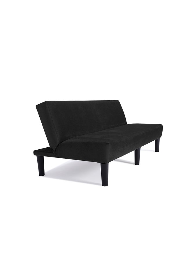 BACK COMFORT Nova Sofa Bed | Multi-Functional 2-in-1 Modern Design A stylish sofa that transforms seamlessly into a bed, offering a smart space-saving solution. Ideal for the living room, office, or bedroom, with a foldable design for added convenience - Black - Image 5