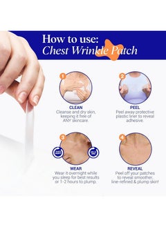 WRINKLES SCHMINKLES Wrinkles Schminkles Chest, Cleavage & Body Stretch Mark Wrinkle Patches | Reusable Hypoallergenic Pregnancy Safe Silicone Smoothing Pads to Prevent and Reduce Wrinkles & Stretch Marks | 2 Pack  - Image 5