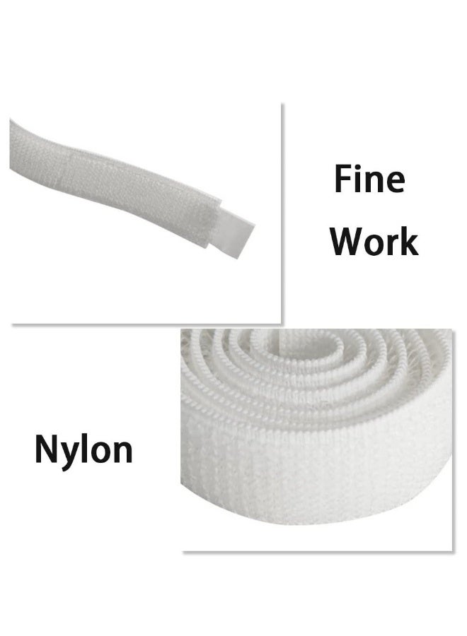 Catheter Leg Bag Straps, Catheter Fixation Straps, Leg Urinary Bag Fixation Tapes, Urine Drainage Bag Strap, High-quality Nylon, Durable and Safe, for Incontinence Urine Bag (White) (4 Pcs) - Image 3